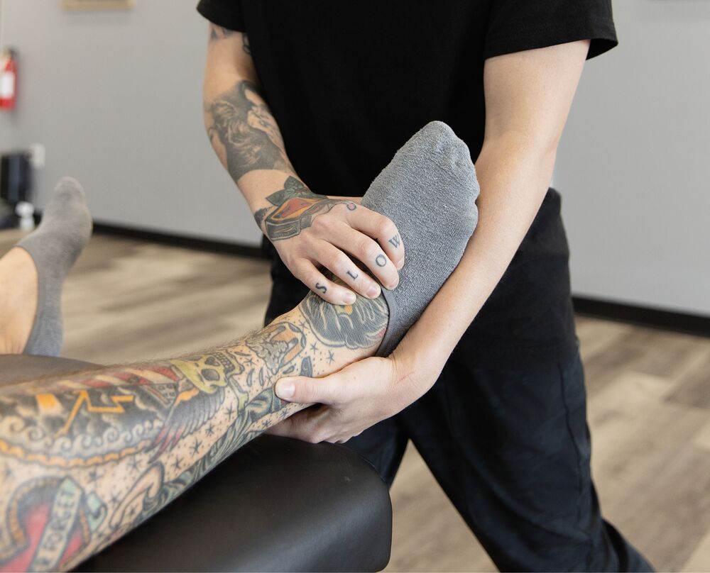 Hands-on foot and ankle work