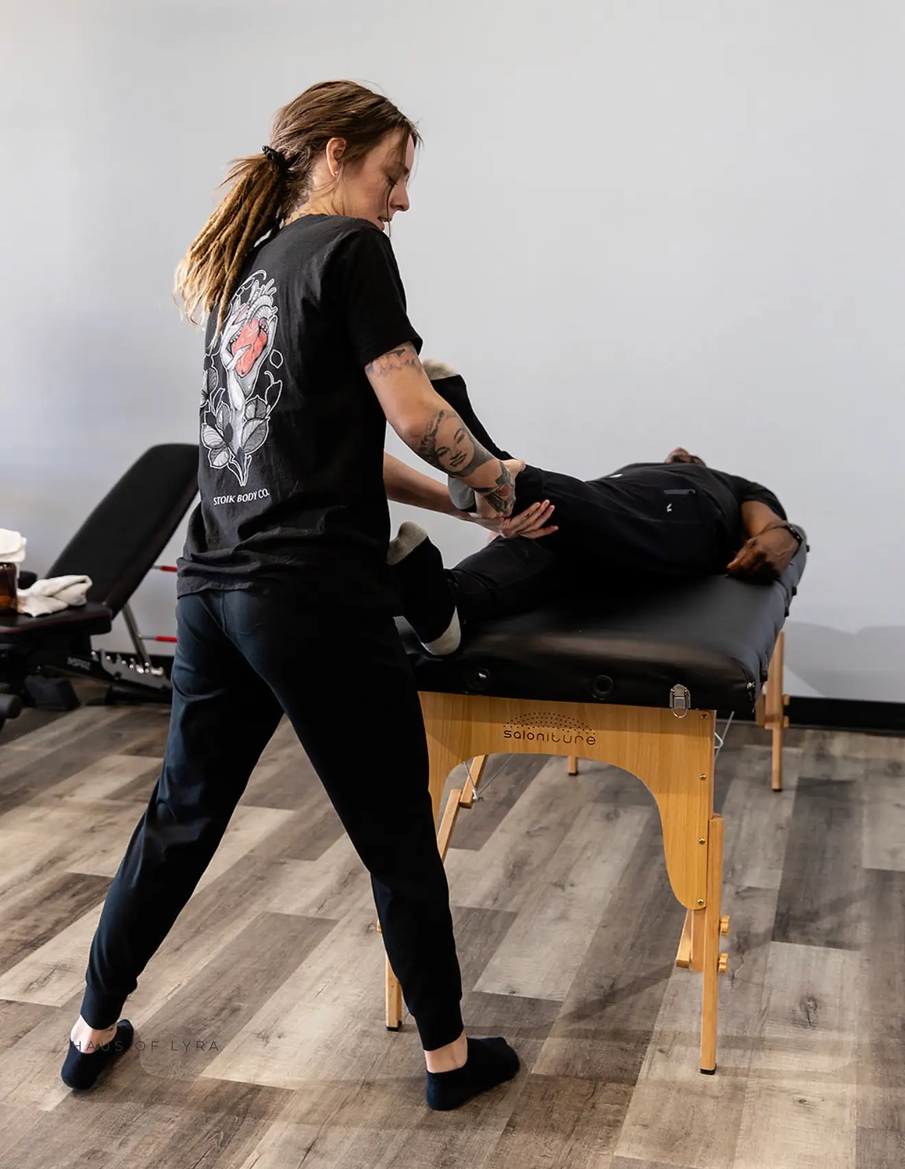 Sports massage and recovery at Stoik Body Company
