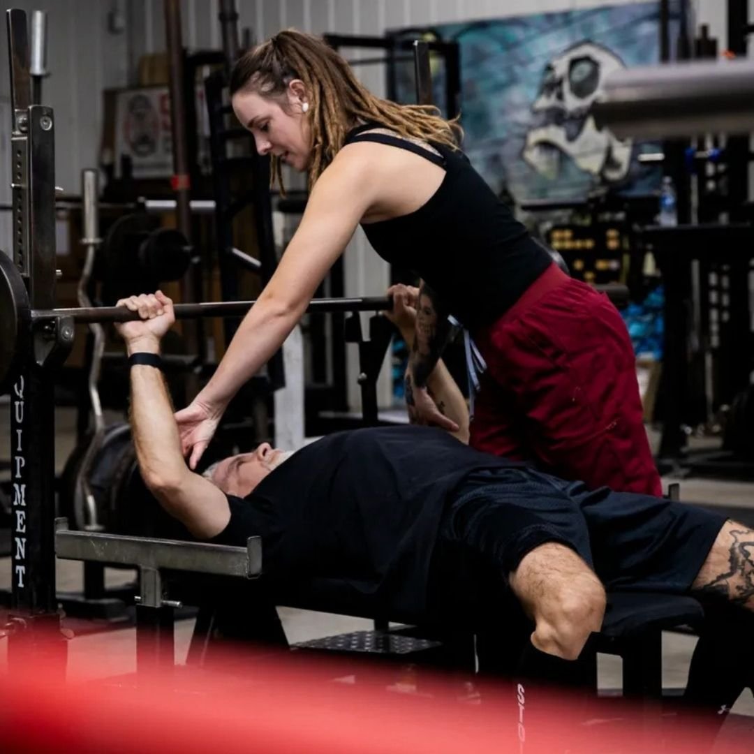 Personal training and movement assessment session